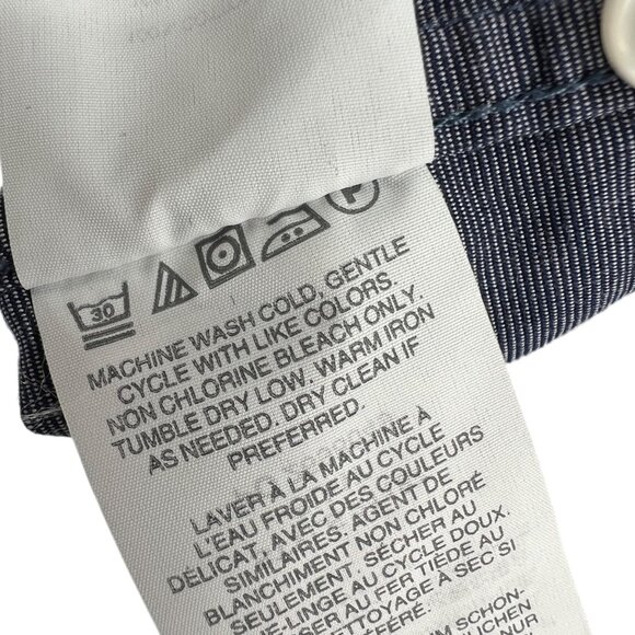 J.Crew Mens Slim Fit Blue Cotton Button-Up Shirt Size Medium - Picture 11 of 11